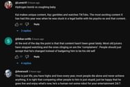 Fans react to the streamer's clip (Image via xQc Clips/YouTube)